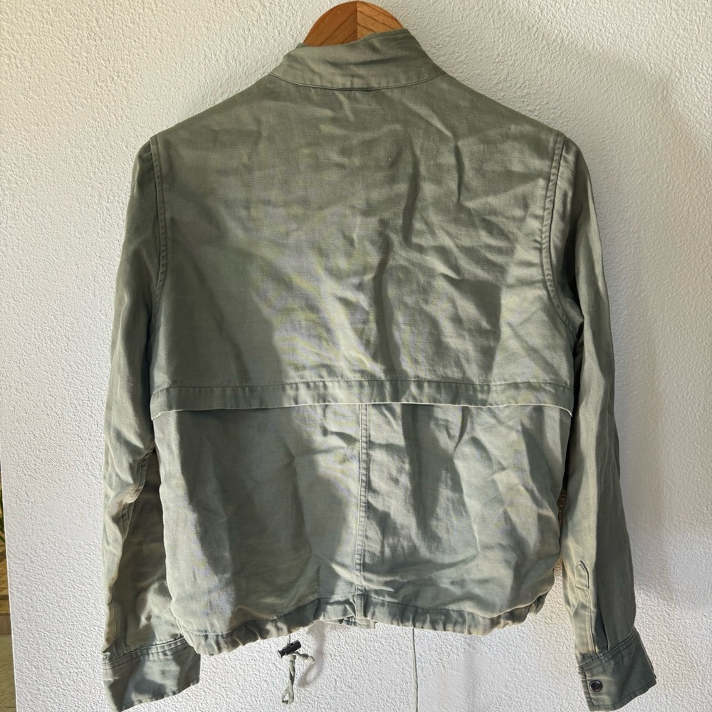 Rails Linen utility jacket - Picture 4 of 4